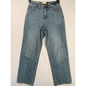 Universal Thread Vintage Straight Women's Jeans 2/26R Stretch 11 in‎ Rise Blue
